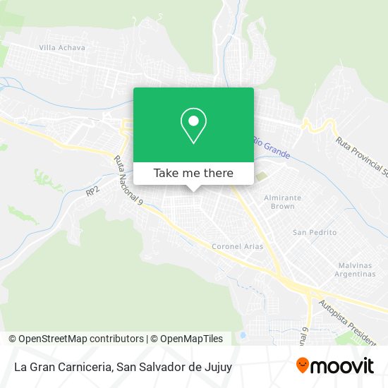 La Gran Carniceria map