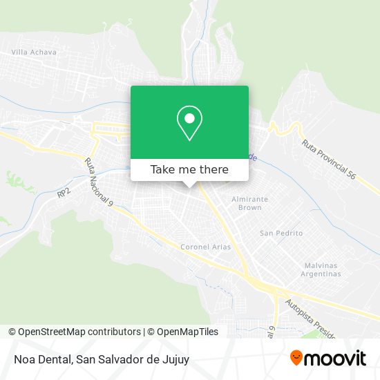 Noa Dental map