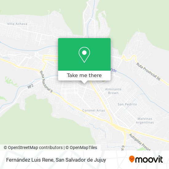 Fernández Luis Rene map