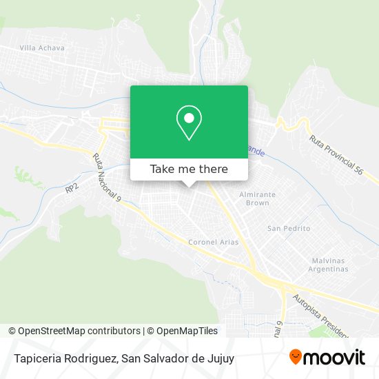 Tapiceria Rodriguez map