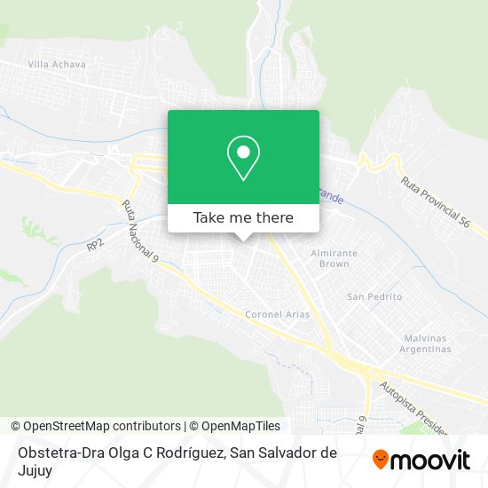 Obstetra-Dra Olga C Rodríguez map