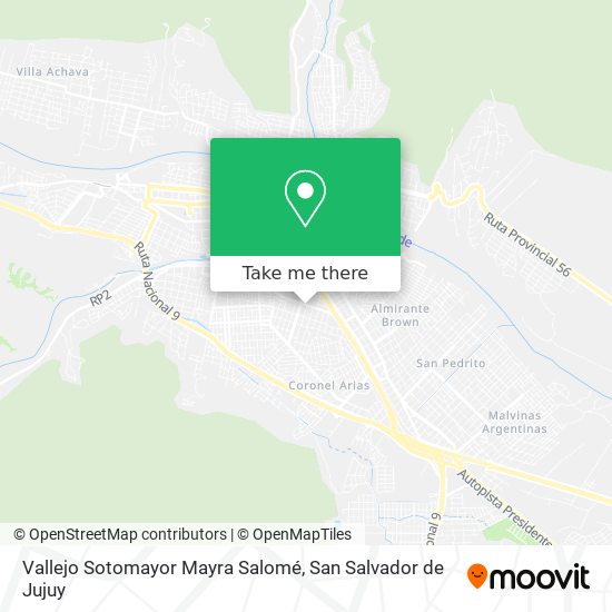 Vallejo Sotomayor Mayra Salomé map