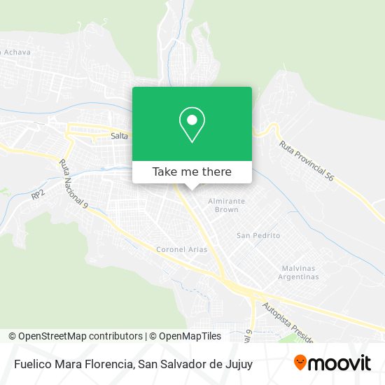 Fuelico Mara Florencia map
