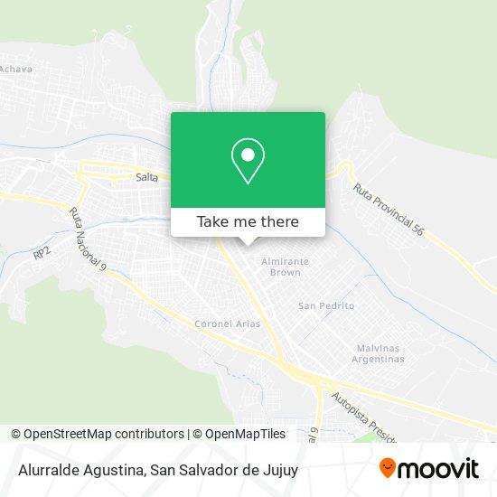 Alurralde Agustina map