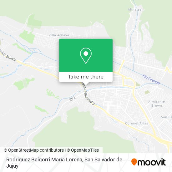 Rodríguez Baigorri María Lorena map