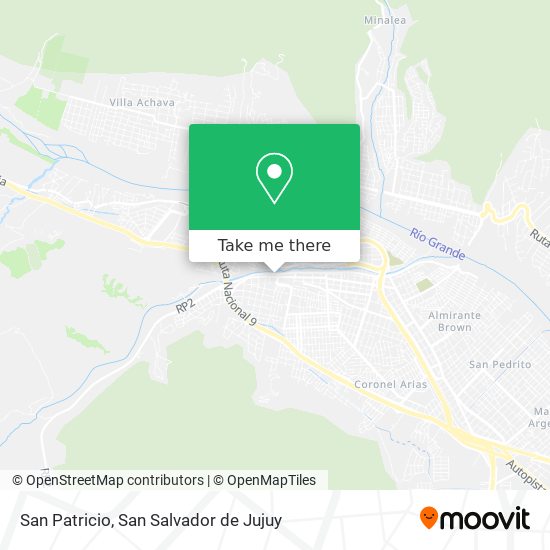 San Patricio map