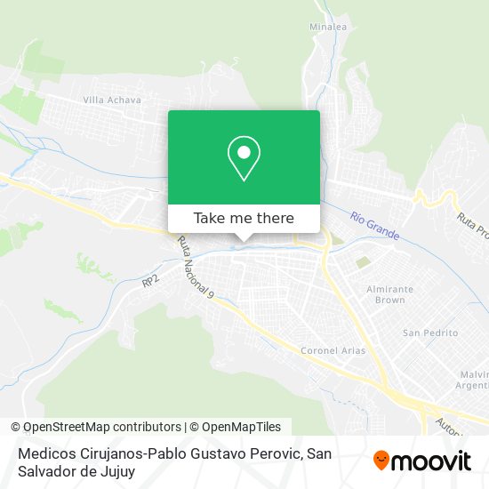 Medicos Cirujanos-Pablo Gustavo Perovic map