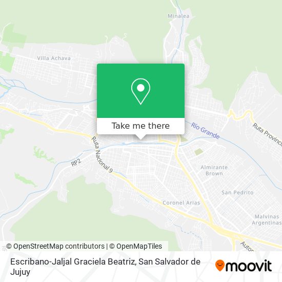 Escribano-Jaljal Graciela Beatriz map