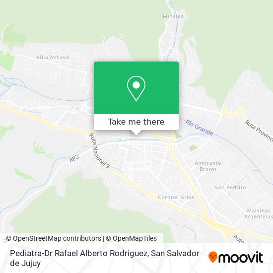 Pediatra-Dr Rafael Alberto Rodriguez map