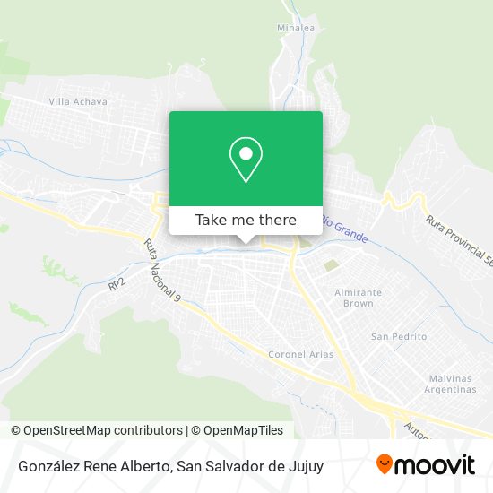González Rene Alberto map