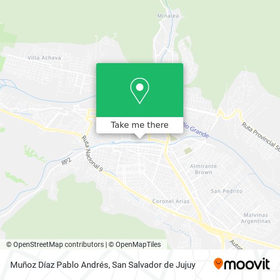 Mapa de Muñoz Díaz Pablo Andrés