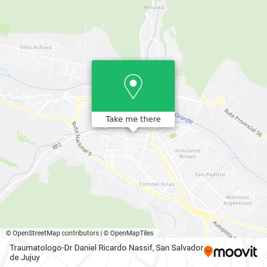 Mapa de Traumatologo-Dr Daniel Ricardo Nassif
