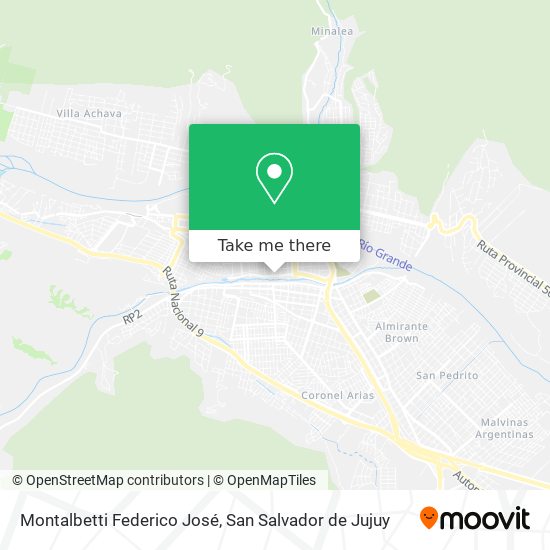 Montalbetti Federico José map
