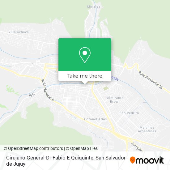 Cirujano General-Dr Fabio E Quiquinte map