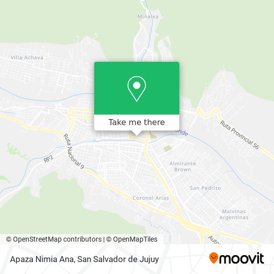Mapa de Apaza Nimia Ana