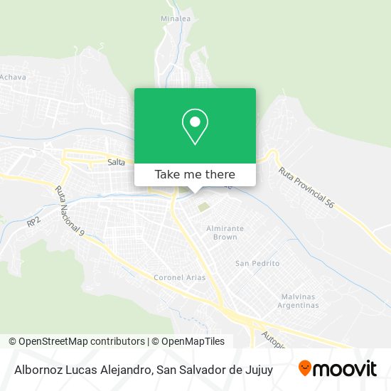Mapa de Albornoz Lucas Alejandro