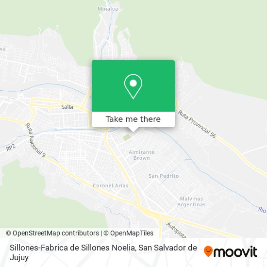 Mapa de Sillones-Fabrica de Sillones Noelia