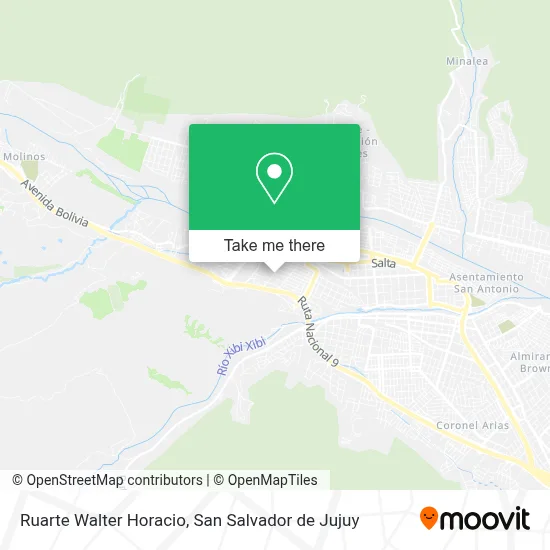 Ruarte Walter Horacio map