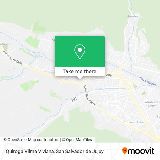 Mapa de Quiroga Vilma Viviana