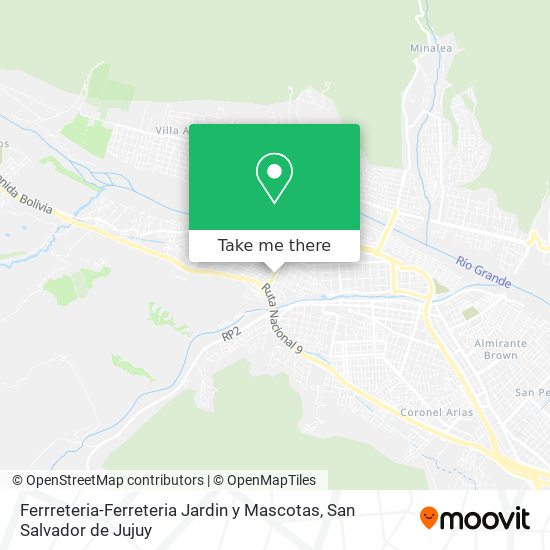 Ferrreteria-Ferreteria Jardin y Mascotas map