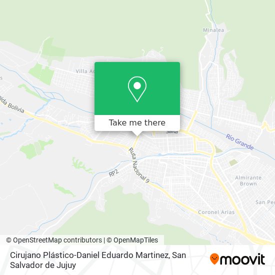 Mapa de Cirujano Plástico-Daniel Eduardo Martinez