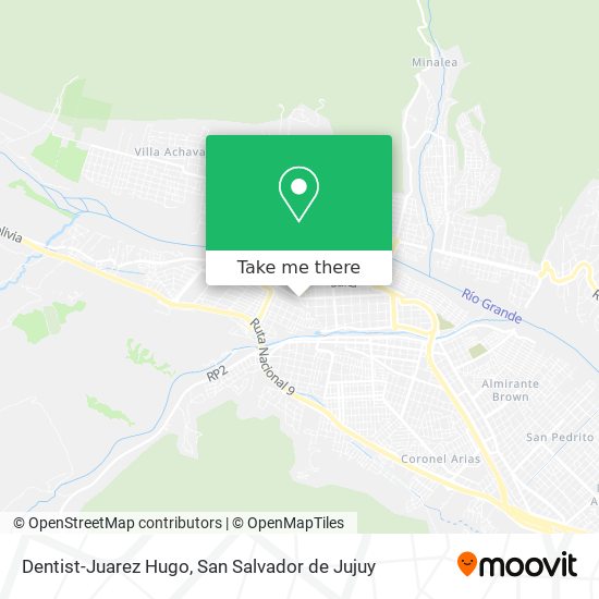 Dentist-Juarez Hugo map