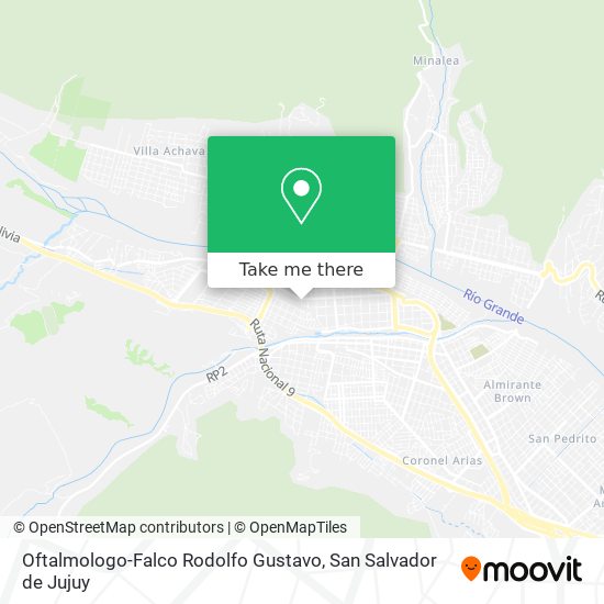 Oftalmologo-Falco Rodolfo Gustavo map