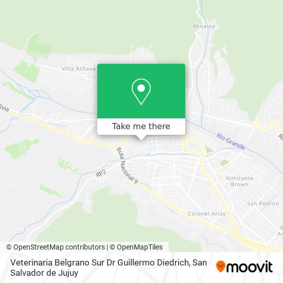 Veterinaria Belgrano Sur Dr Guillermo Diedrich map