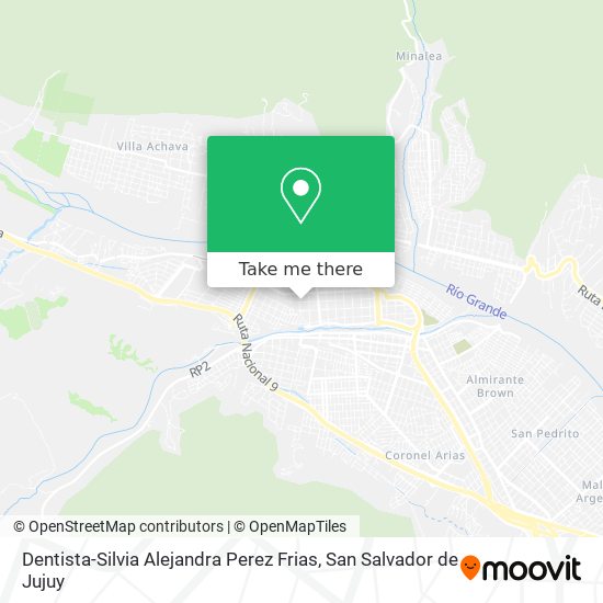 Dentista-Silvia Alejandra Perez Frias map
