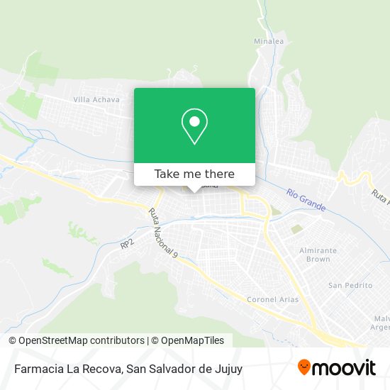 Farmacia La Recova map