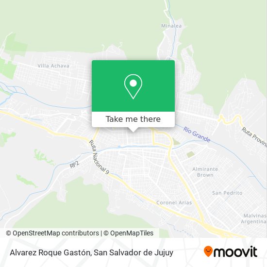 Mapa de Alvarez Roque Gastón