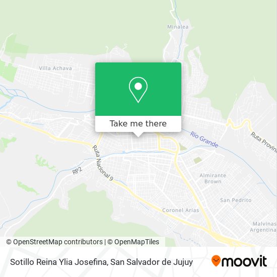 Mapa de Sotillo Reina Ylia Josefina