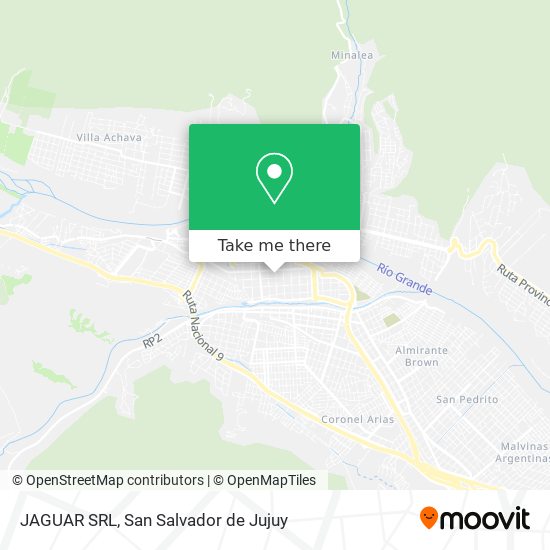JAGUAR SRL map