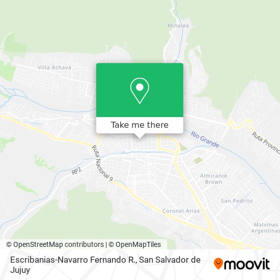 Escribanias-Navarro Fernando R. map