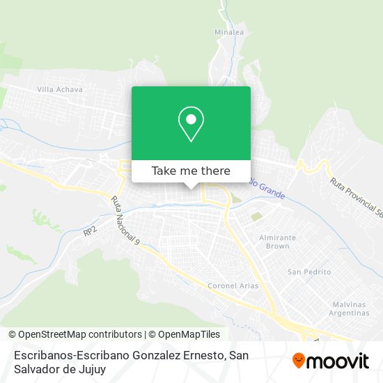 Escribanos-Escribano Gonzalez Ernesto map