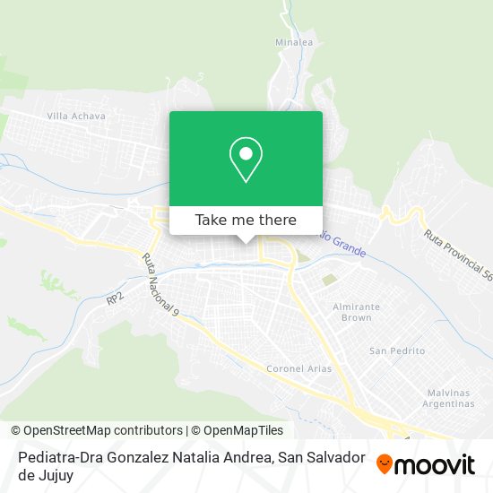 Pediatra-Dra Gonzalez Natalia Andrea map