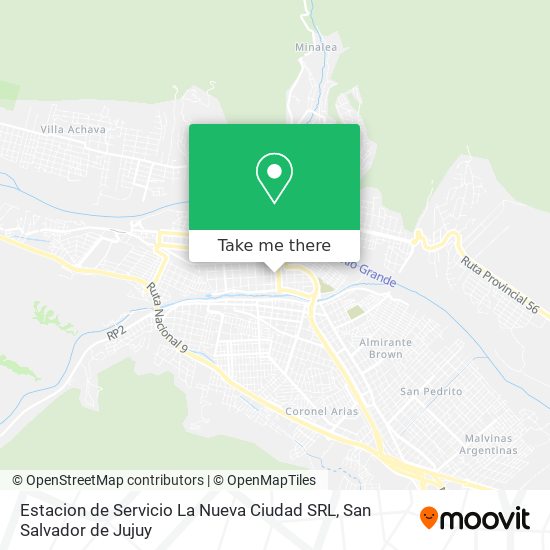 Estacion de Servicio La Nueva Ciudad SRL map