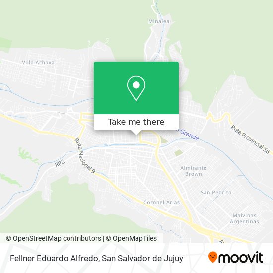 Fellner Eduardo Alfredo map
