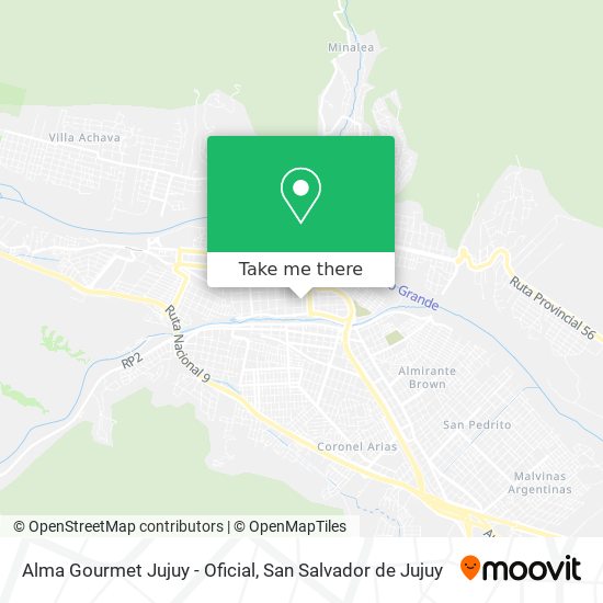 Alma Gourmet Jujuy - Oficial map