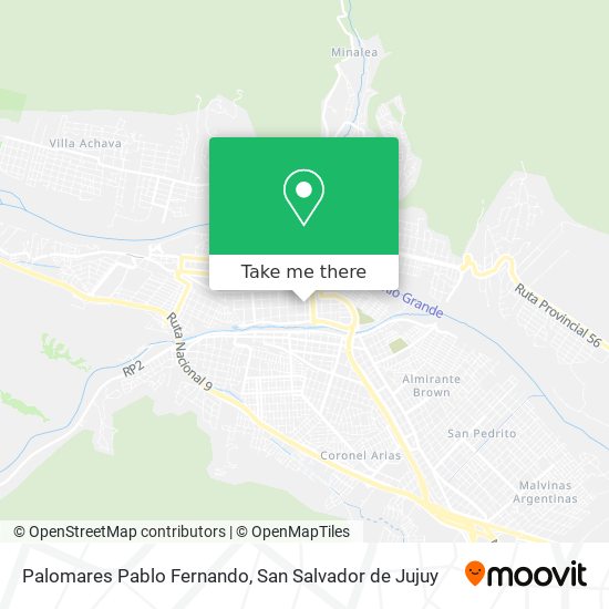 Palomares Pablo Fernando map