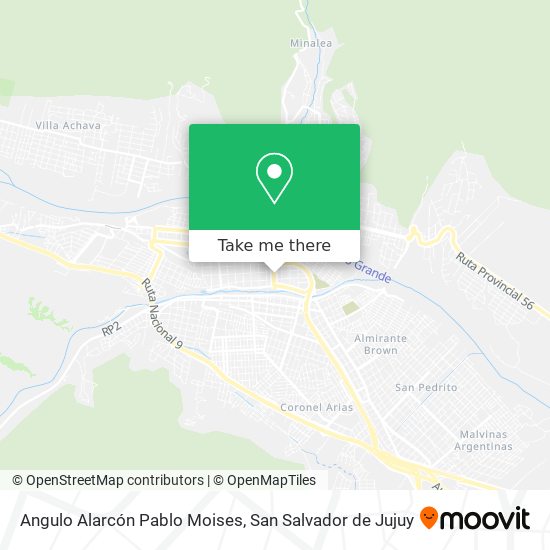 Angulo Alarcón Pablo Moises map