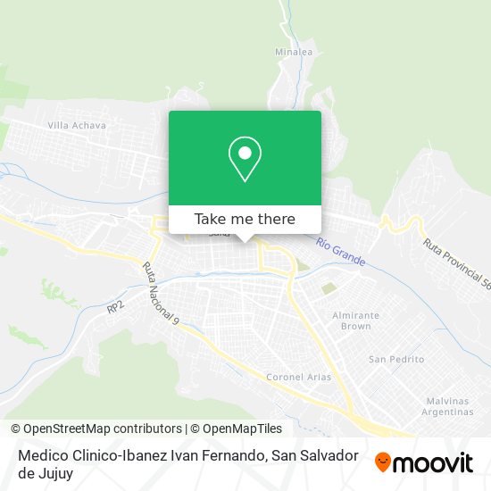 Medico Clinico-Ibanez Ivan Fernando map