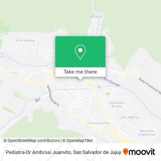 Mapa de Pediatra-Dr Ambrosi Juanvito