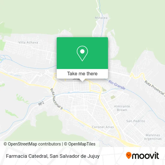 Mapa de Farmacia Catedral