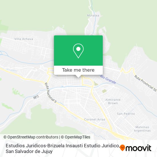 Estudios Juridicos-Brizuela Insausti Estudio Juridico map