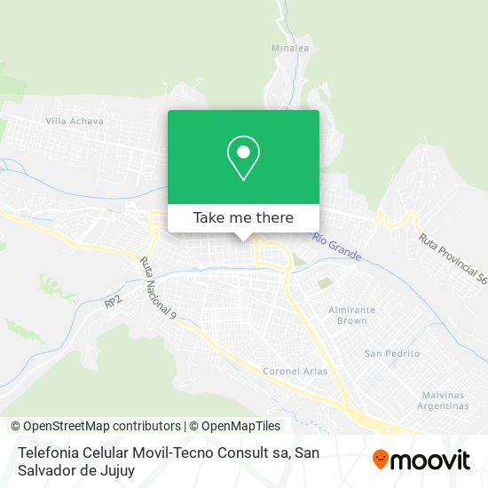 Telefonia Celular Movil-Tecno Consult sa map