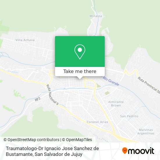 Mapa de Traumatologo-Dr Ignacio Jose Sanchez de Bustamante