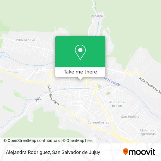 Mapa de Alejandra Rodriguez