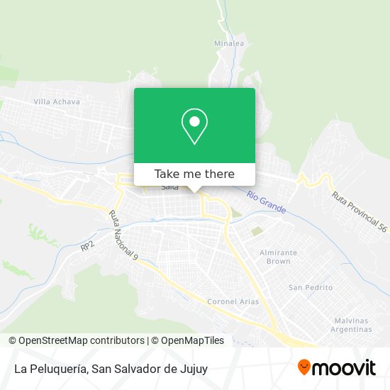 La Peluquería map
