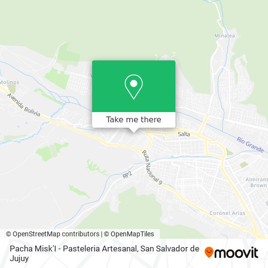 Pacha Misk'I - Pasteleria Artesanal map